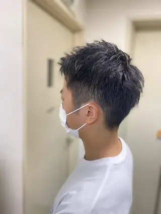ショート メンズ kazu 店長のヘアスタイル