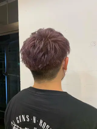 カラー メンズ まろやかカラー🤎 みなとまほのヘアスタイル