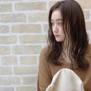 セミロング 冨木 雄斗のヘアスタイル