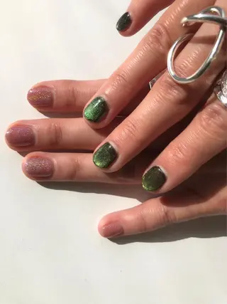 ネイル akari✨ 韓国風、メンズネイルのネイルデザイン