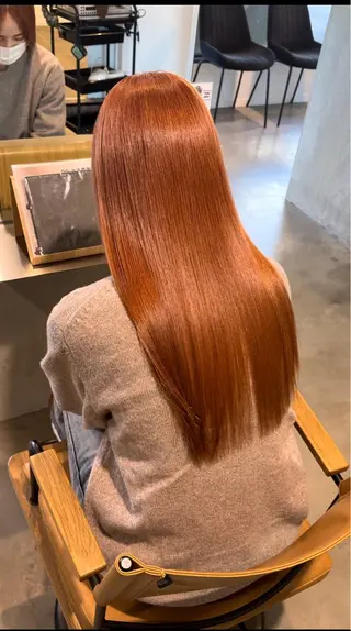 ロング カラー 各務原/カラー/ブリ ーチお任せください!のヘアスタイル