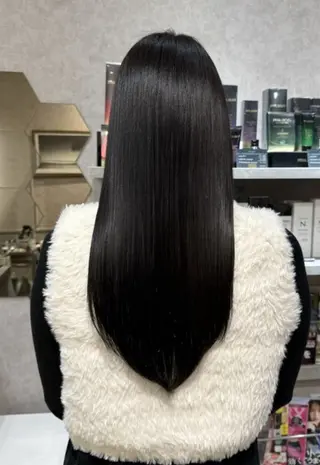 ロング カラー Rio/ヘアセット/ ハイトーンカラーのヘアスタイル