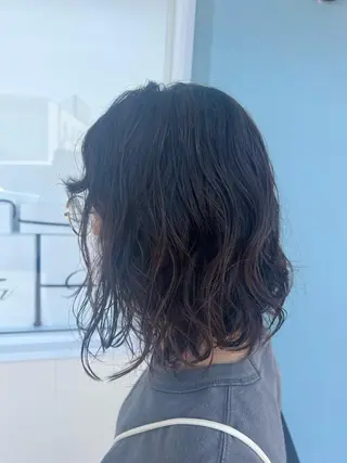 ミディアム パーマ 🤍太田 叶佳🤍のヘアスタイル
