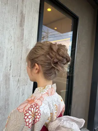 ロング arl 豊田店アシスタントのヘアスタイル