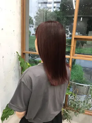 カラー muku所属・レディースカット モデル/ayunaのヘアスタイル