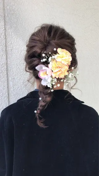 セミロング GO TODAY SHAIRE SALON所属・miu （ミユ）のヘアスタイル