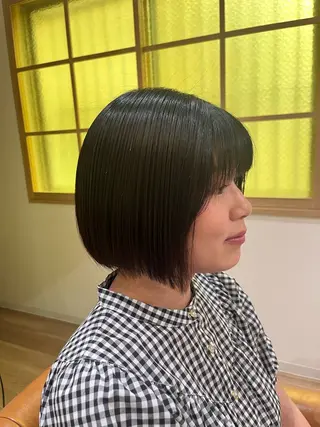 bisou hair スガノ カヤノのヘアスタイル