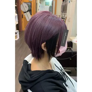 ショート カラー LaLaMoana Rickyのヘアスタイル