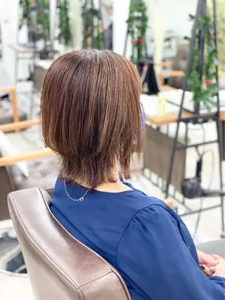 ショート カラー カラー特化サロン ピリナ相武台前のヘアスタイル