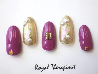 ネイル 【尾下】 ロイヤル•セラピストのネイルデザイン