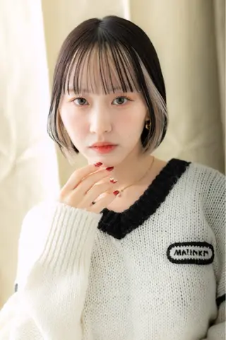 ショート カラー ヘアアレンジ 🫧艶髪🫧髪質改善 🩶石川真歩🩶のヘアスタイル