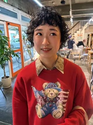 ショート 透明感カラー 暖色shihoのヘアスタイル