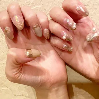 ネイル Rire_eye+beauty_nail所属・Rire_ nail_yukiのネイルデザイン