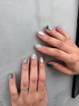 ネイル Gemies所属・Gemies_ RINA🫧のネイルデザイン