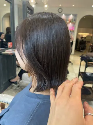 ミディアム ショート/ボブ アンドウ☺︎のヘアスタイル