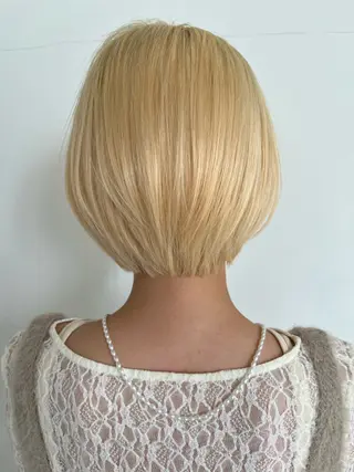 ショート 暖色カラー/似合わせ カット/名古屋/辻のヘアスタイル