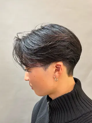 メンズ センターパート/ パーマ/奈菜のヘアスタイル