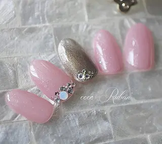 ネイル 自爪育成ネイルサロン ココリュバンのネイルデザイン