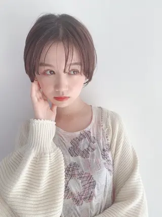 ショート カラー なりたいが叶う ながしまじゅんきのヘアスタイル