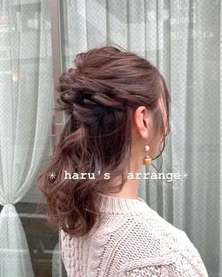 セミロング 似合わせ大得意美容師 .Haruka.のヘアスタイル