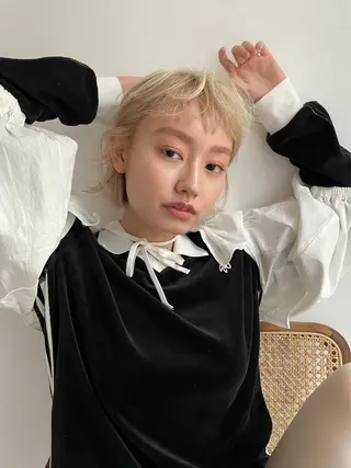 ミディアム FILMS所属・レイヤーボブ★ cocomoのヘアスタイル