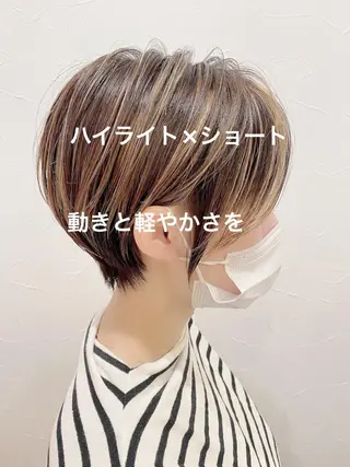 ショート FELIZA所属・似合わせの達人🔥 石川就平のヘアスタイル