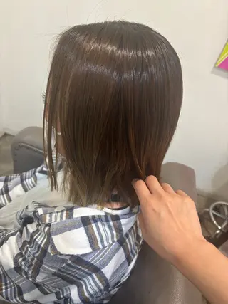 ミディアム YOMU SUZUのヘアスタイル