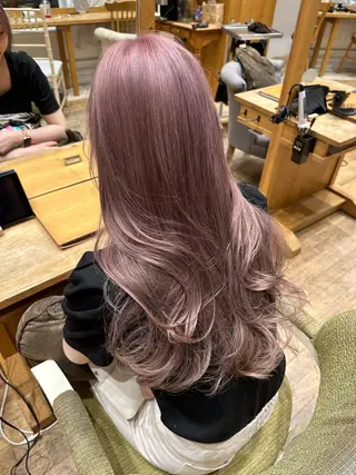 ロング Jr.スタイリスト 木村愛佳のヘアスタイル