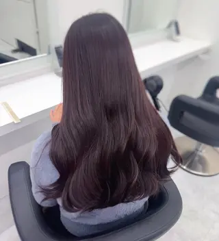 ロング カラー パーマ ヘアアレンジ メンズ キッズ ♥️韓国ヘア レイヤー♥️ゆりのヘアスタイル