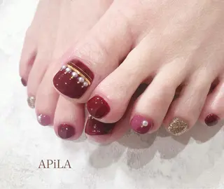 ネイル APiLA 甲斐田のネイルデザイン