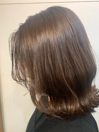 ミディアム エンドウ ミノリ🤎 /半個室/レイヤーのヘアスタイル