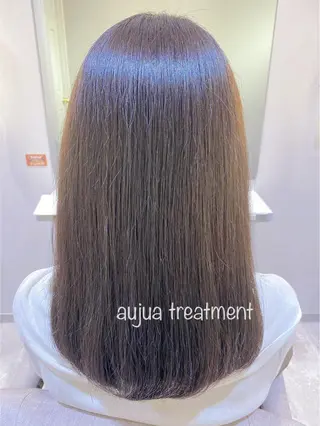 ミディアム カラー パーマ RIYA❤︎ Aujuaソムリエのヘアスタイル