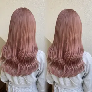 ロング カラー 透明感カラー/ 小顔カット/ミヅキのヘアスタイル