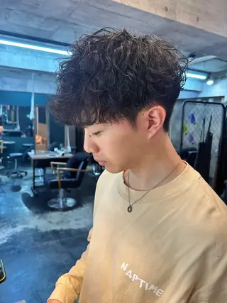 ショート パーマ icon.hakata所属・kazuki iconのヘアスタイル