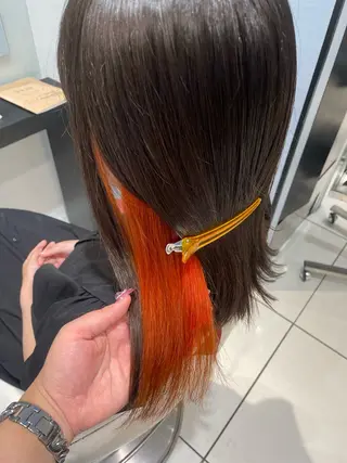 ロング カラー 💞暖色カラー 💞risaのヘアスタイル