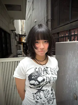 ミディアム ROSIER所属・ウルフカット 🐺ｾﾝﾀﾞｱｶﾈのヘアスタイル