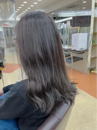 ロング カラー 【ニュアンスカラー・ 髪質改善】スズキカナのヘアスタイル