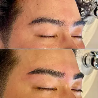 メンズ アイブロウ Libon所属・メンズパラレルブロウ 格好良くします佐藤の眉毛・アイブロウイメージ