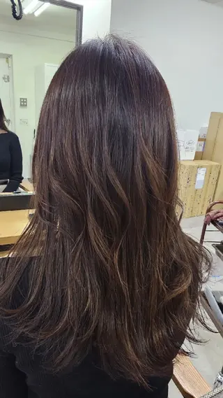 カラー 🍀☘️阿部 誉叶☘️🍀のヘアスタイル