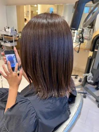 カラー 久永 菫のヘアスタイル