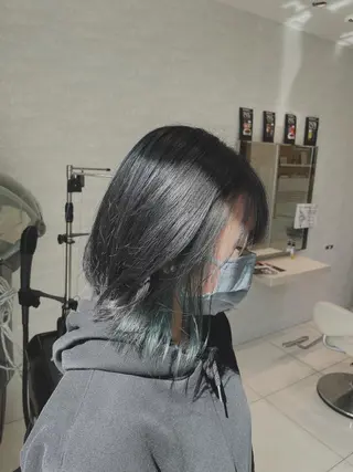 ミディアム カラー 新規限定カット無料 クーポン有り【桂口】のヘアスタイル