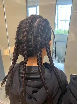 セミロング ヘアアレンジ 田中 アキオのヘアスタイル