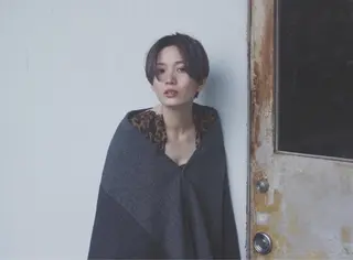 ショート ミディアム カラー クセ毛お悩みの方 四宮桂佑のヘアスタイル