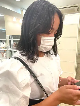 ミディアム 🐺高椋 海/ウルフ/レイヤーのヘアスタイル