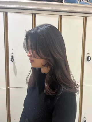 ロング バレイヤージュ/ヘア アレンジ/shionのヘアスタイル