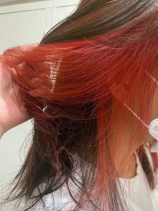 ミディアム カラー 🎀暖色カラー🎀 おかだみほのヘアスタイル