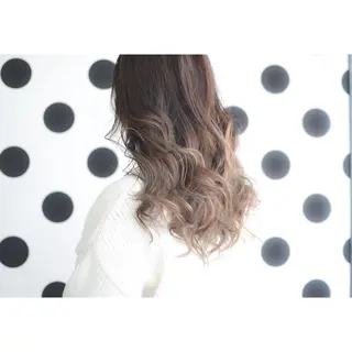 ロング カラー waku岡崎店所属・圧倒的なクォリティ✨ waku 岡崎店のヘアスタイル