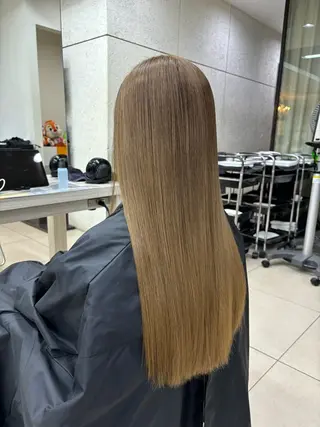 セミロング カラー 💜モデル大募集💜 松下のヘアスタイル