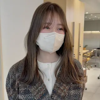 ミディアム カラー noa/ 渋谷のヘアスタイル