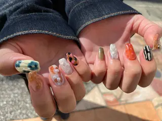 ネイル total beauty TLIENGLE［ﾄﾘｱﾝｸﾞﾙ］所属・tliengle ［ﾄﾘｱﾝｸﾞﾙ］のネイルデザイン